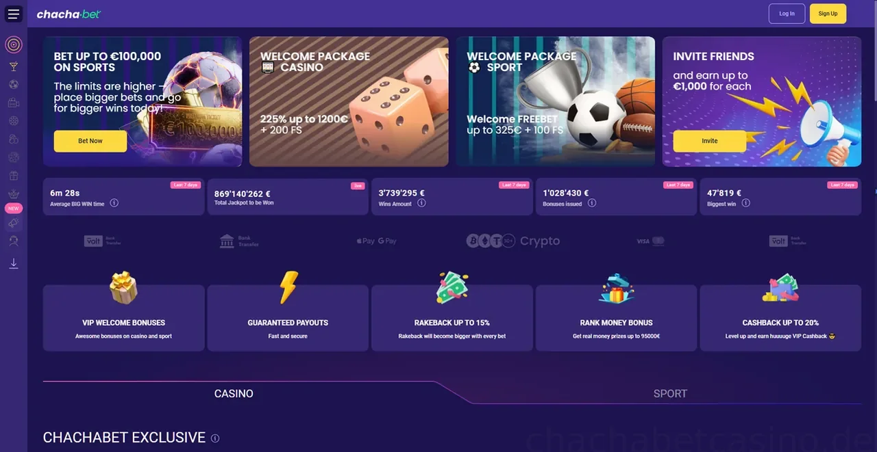 chachabet casino Casino